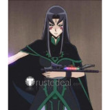 YuGiOh 5D's Misty Tredwell Misty Lola Black Green Cosplay Costume