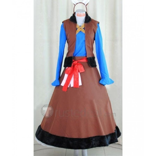 Spice and Wolf Holo Cosplay Costume