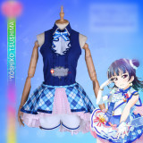 Love Live Sunshine Aqours AC URs Hanamaru Ruby Dia Mari Chika Yoshiko Riko Kanan Cosplay Costume