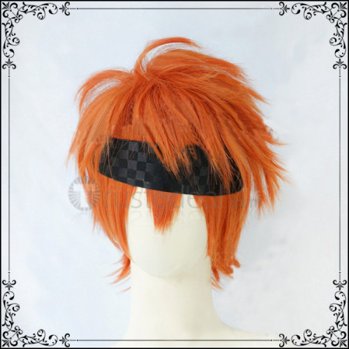 D.Gray Man Lavi Rabi Orange Cosplay Wig