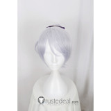 Sengoku Night Blood Mori Ranmaru Silver Grey Cosplay Wig