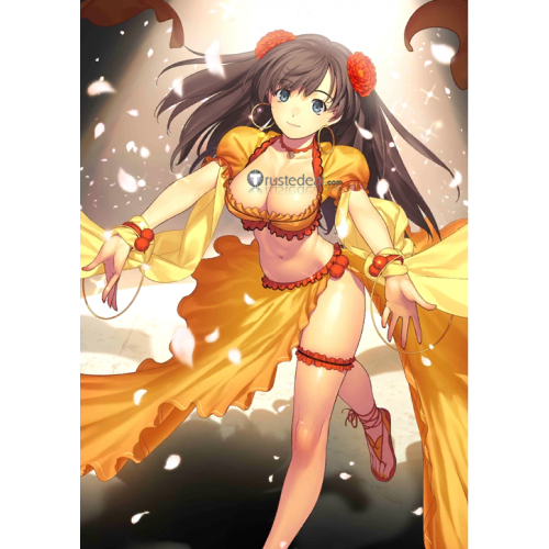 Fate Grand Order FGO Mata Hari Assassin Yellow Cosplay Costume