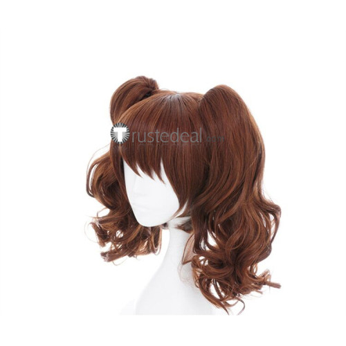 Shin Megami Tensei Persona Rise Kujikawa Brown Ponytails Cosplay Wig