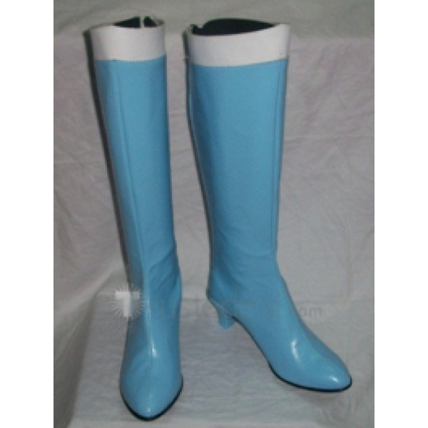 Sailor Moon Sailor Mercury Mizuno Ami Blue Cosplay Boots Shoes