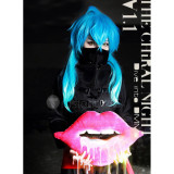 Dramatical Murder Seragaki Aoba Blue Cosplay Wig
