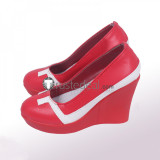 Darling in the Franxx Zero Two Jumpsuit Red Cosplay Boots Shoes