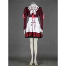 11 Eyes Kukuri Tachibana and Kusakabe Misuzu School Girl Uniform Cosplay Costume