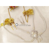 League of Legends Guqin Sona Buvelle Cosplay Headwear Necklace Earrings Accessories