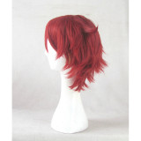 Yowamushi Pedal Naruko Shokichi Short Red Cosplay Wig