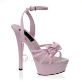 PU Leather Upper High Heel Open-toes Platform Sexy Sandals(99-66)