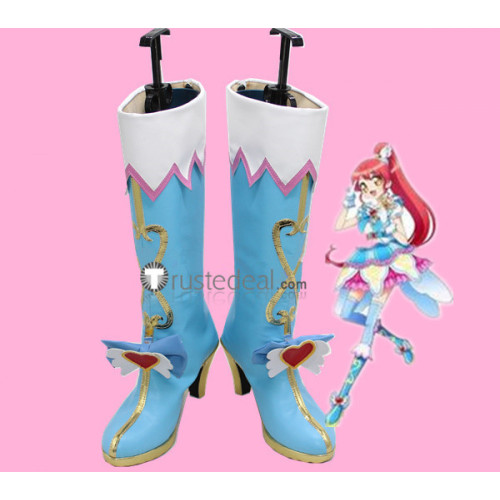 Prism Paradise PriPara Mikan Shiratama White Blue Cosplay Costume