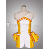 Vocaloid Miku Hatsune Racing  2010 Orange One-pieces Cosplay Costume