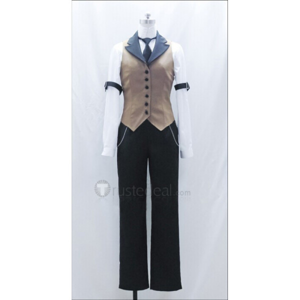 Black Butler Kuroshitsuji Triplets Canterbury and Thompson and Timber Cosplay Costume