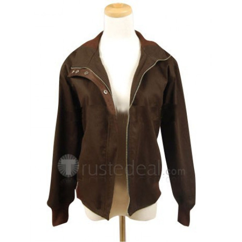 Twilight New Moon Bella Brown Coat Cosplay Costume