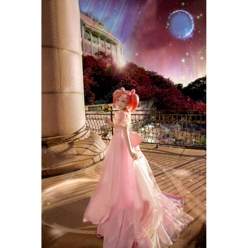sailor moon pink dress Custom Order Based on Princess Chibi Moon Dress Cosplay Halloween Costume  Adult Handmade