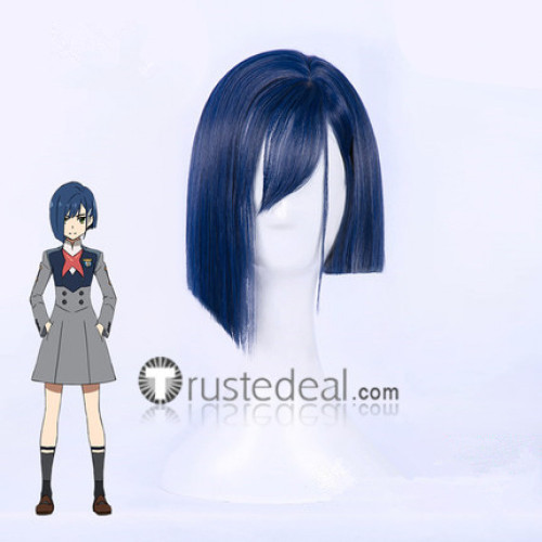 Darling in the Franxx Ichigo Code 015 Blue Cosplay Wig