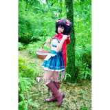 Love Live SR Card Awakening May Version Little Red Ridding Hood Cosplay Costume