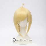 Fate Grand Order FGO Saber Lily Nero Claudius Racing Blonde Ponytail Cosplay Wig