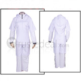Tokyo Ghoul Ken Kaneki Battle Suit White Cosplay Costume