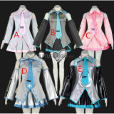 Vocaloid Hatsune Miku Sakura Snow Cosplay Costumes