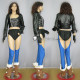 The King Of Fighters Angel Black Cosplay Costume
