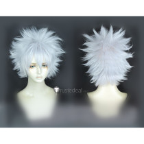 Hunter X Hunter Killua Zoldyck White Cosplay Wig