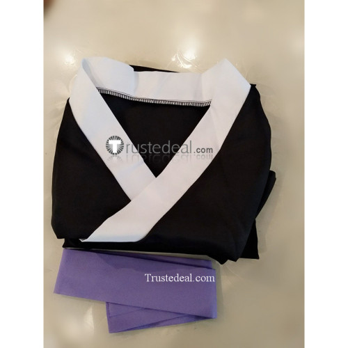 Naruto Shizune Black Kimono Cosplay Costume