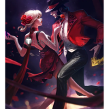 League of Legends Tango Evelynn Blonde Cosplay Wigs