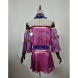Prism Paradise PriPara Chiri Tsukikawa Purple Pink Cosplay Costume