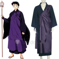 Inuyasha Miroku Kimono Cosplay Costume