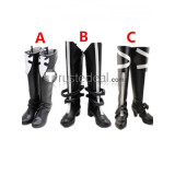 D.Gray-man Lenalee Lee Black White Cosplay Boots Shoes