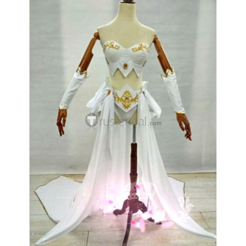 League of Legends Janna White Cosplay Costume