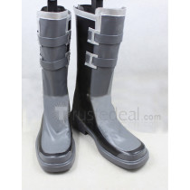 Sword Art Online GGO Kirito Black Cosplay Boots Shoes