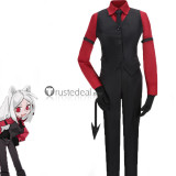 Helltaker Cerberus Lucifer Red Black Cosplay Costumes