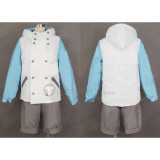 Dramatical Murder Seragaki Aoba Kids White Cosplay Costume