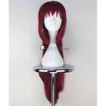 Seraph of the End Owari no Serafu Mito Jujo Crimson Red Cosplay Wig