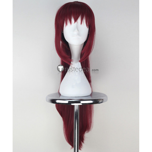 Seraph of the End Owari no Serafu Mito Jujo Crimson Red Cosplay Wig