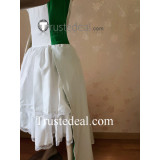 Gijinka Gardevoir White Green Cosplay Costume