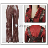 Devil May Cry 3 Dante Dark Red Cosplay Costume