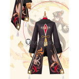 Genshin Impact Hu Tao Xiao Cosplay Costume