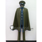 Dai Gyakuten Saiban Naruhodou Ryounosuke no Bouken Ryounosuke Naruhodou Black Green Cosplay Costume