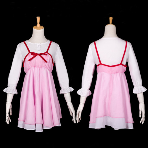 strapless open back dress Your Lie in April Miyazono Kaori Dress Halloween Carnival Suit Cosplay  Costume main image 0