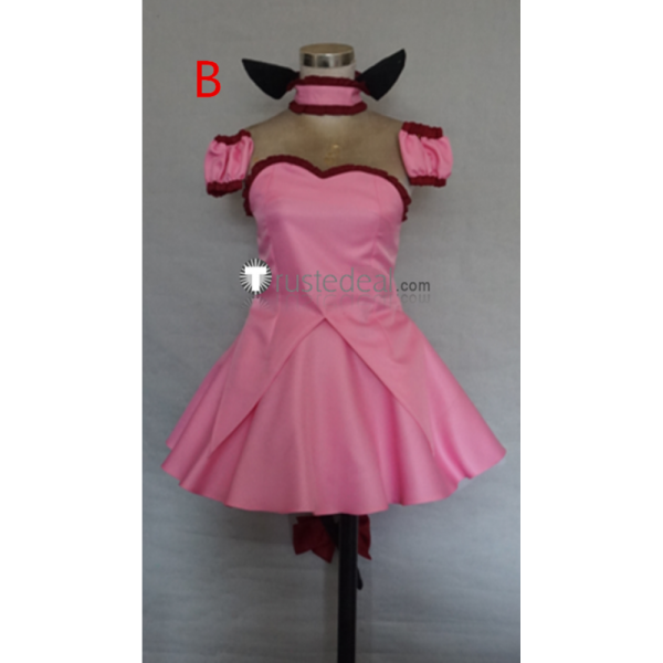 Tokyo Mew Mew Ichigo Momomiya Pink Cosplay Costumes