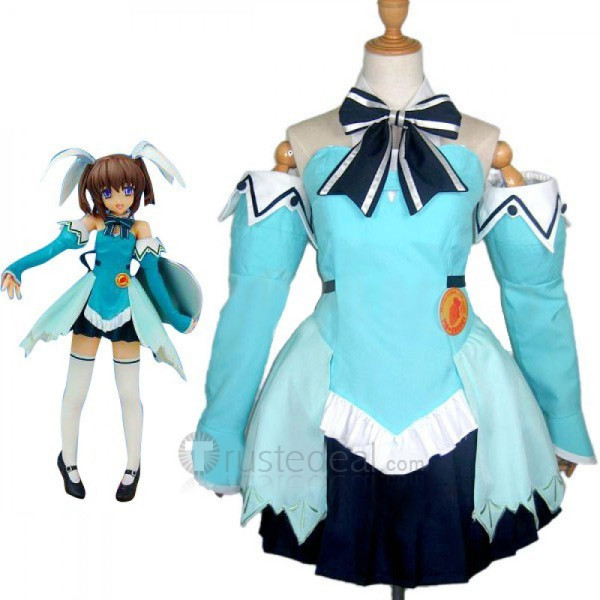 Welcome to Pia Carrot 2 Aizawa Tomomi Floral Mint Type Cosplay Costume