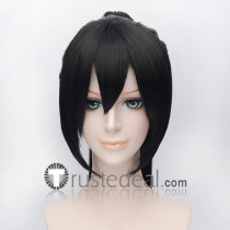 Hakuouki Chizuru Yukimura Black Brown Cosplay Wig