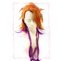 Black Butler Joker Clown Orange Cosplay Wig