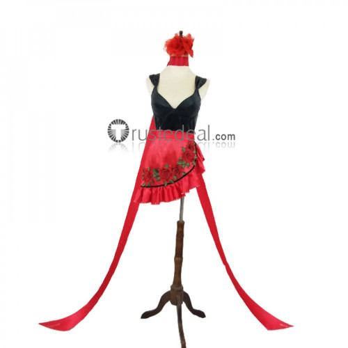 League of Legends Tango Evelynn Black Red Cosplay Costume