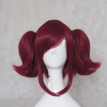 Black Butler Kuroshitsuji Meirin Meyrin Maylene Dark Red Cosplay Wig