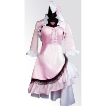 Shugo Chara Utau Hoshina Pink Cosplay Show Costume