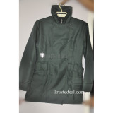 Mirai Nikki Hiyama Takao Green Cosplay Costume